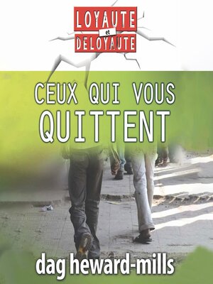 cover image of Ceux Qui Vous Quittent